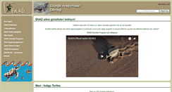 Desktop Screenshot of ekad.org.tr