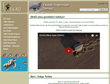 Tablet Screenshot of ekad.org.tr